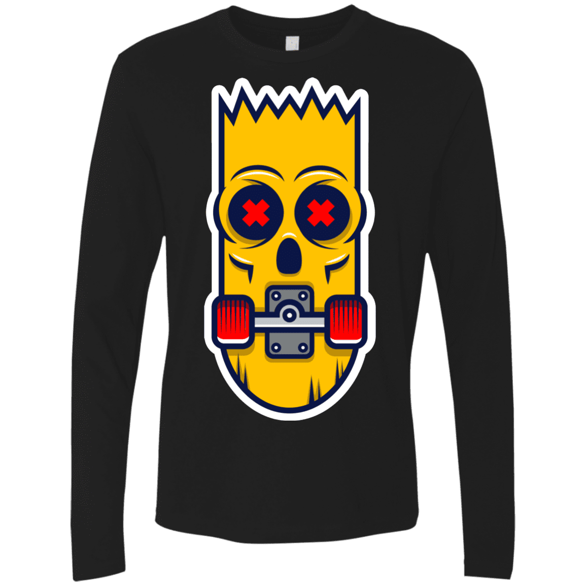 T-Shirts Black / S Aw Man Men's Premium Long Sleeve