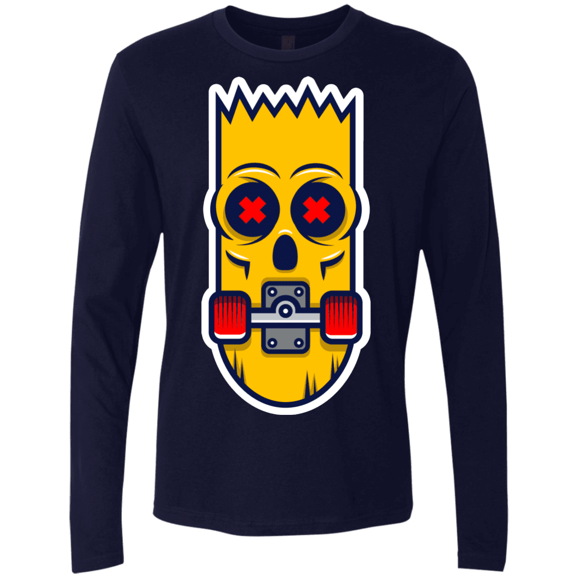 T-Shirts Midnight Navy / S Aw Man Men's Premium Long Sleeve