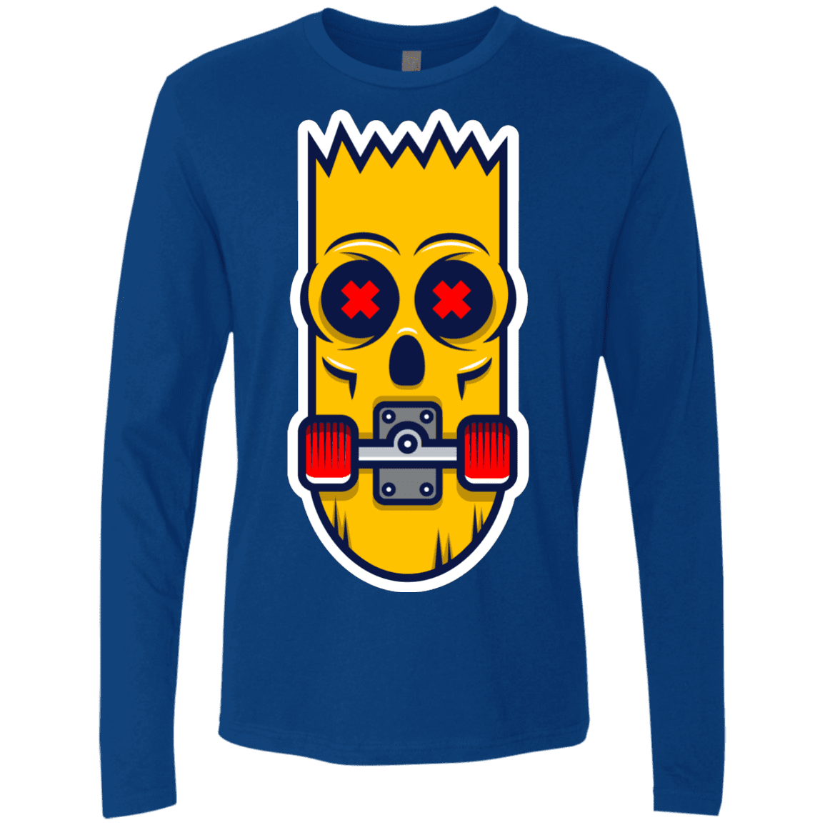 T-Shirts Royal / S Aw Man Men's Premium Long Sleeve