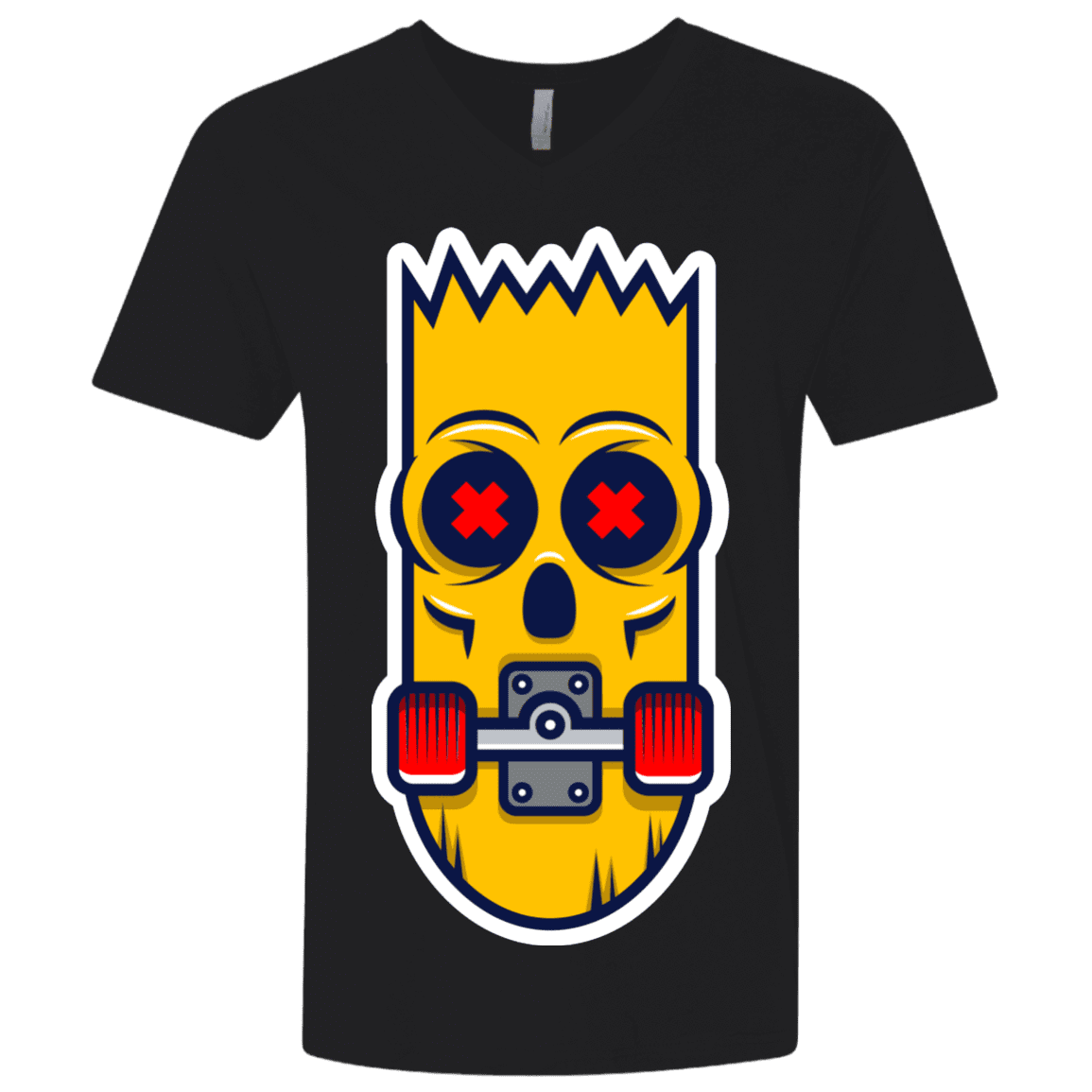 T-Shirts Black / X-Small Aw Man Men's Premium V-Neck