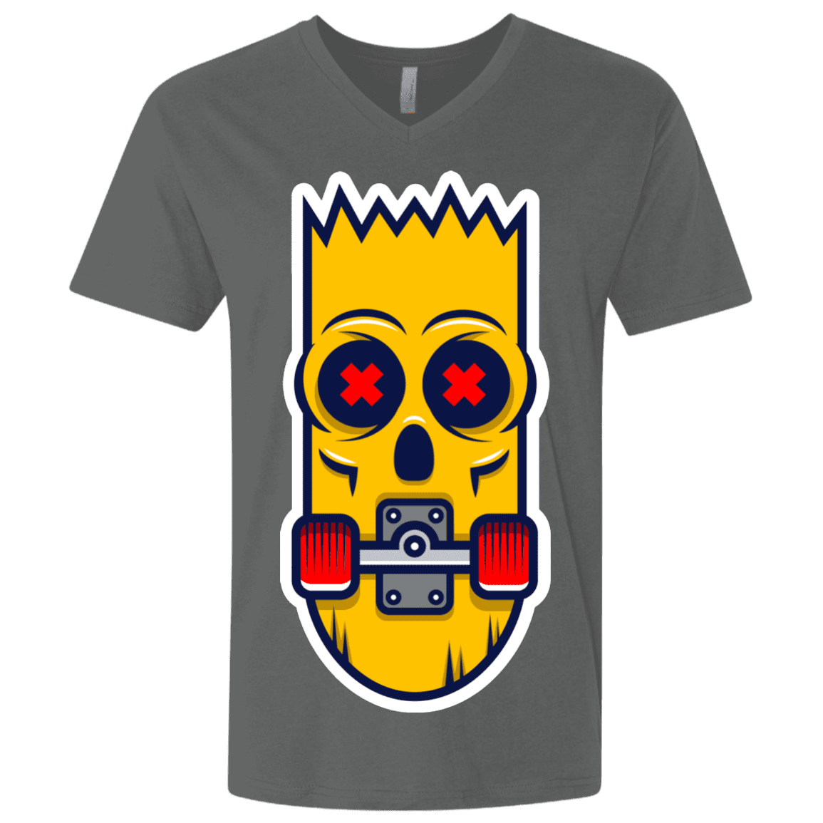 T-Shirts Heavy Metal / X-Small Aw Man Men's Premium V-Neck