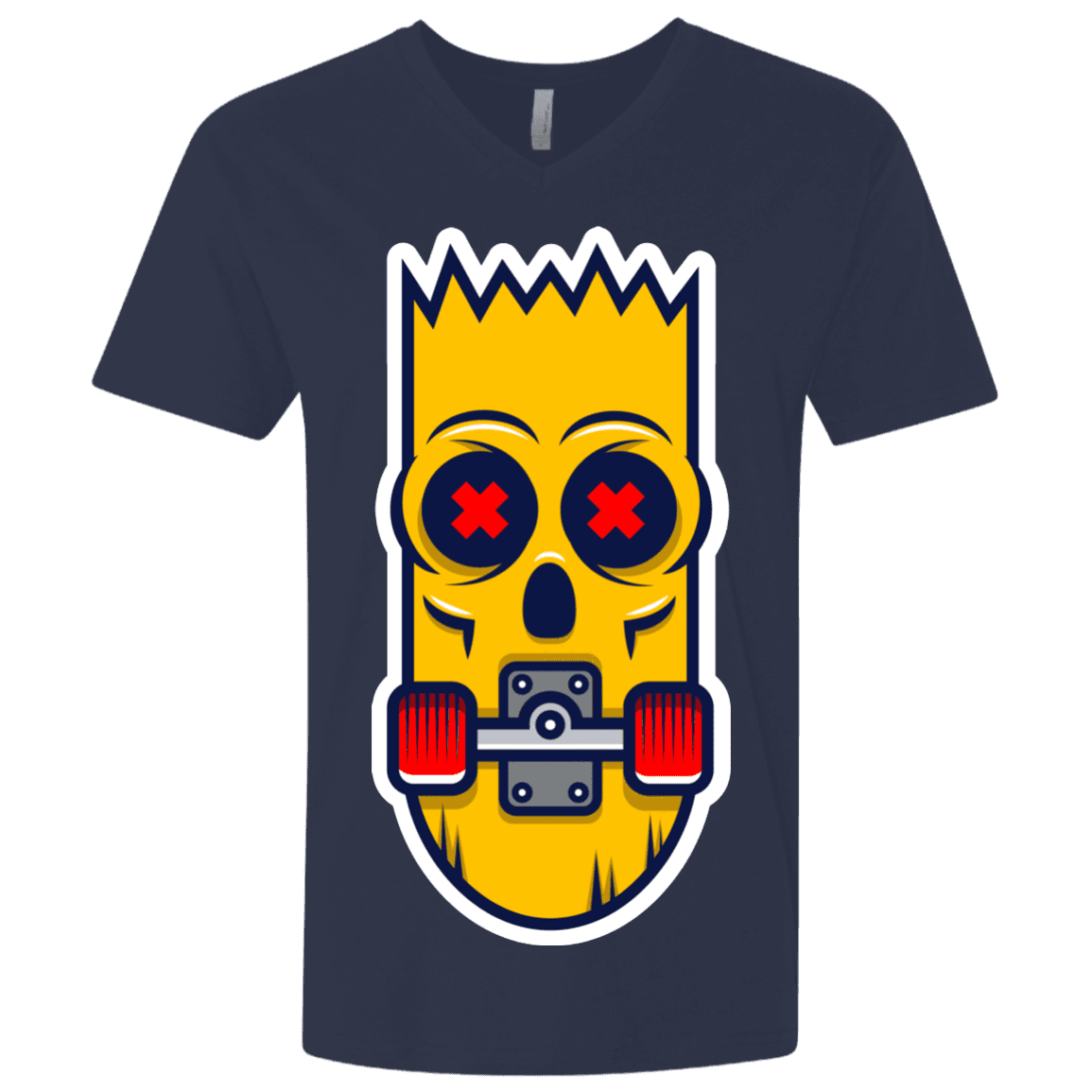 T-Shirts Midnight Navy / X-Small Aw Man Men's Premium V-Neck