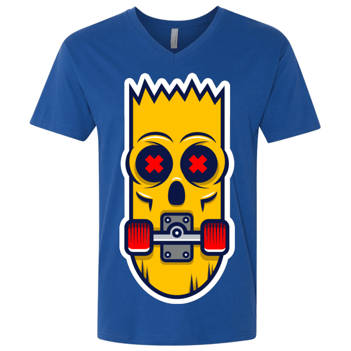 T-Shirts Royal / X-Small Aw Man Men's Premium V-Neck