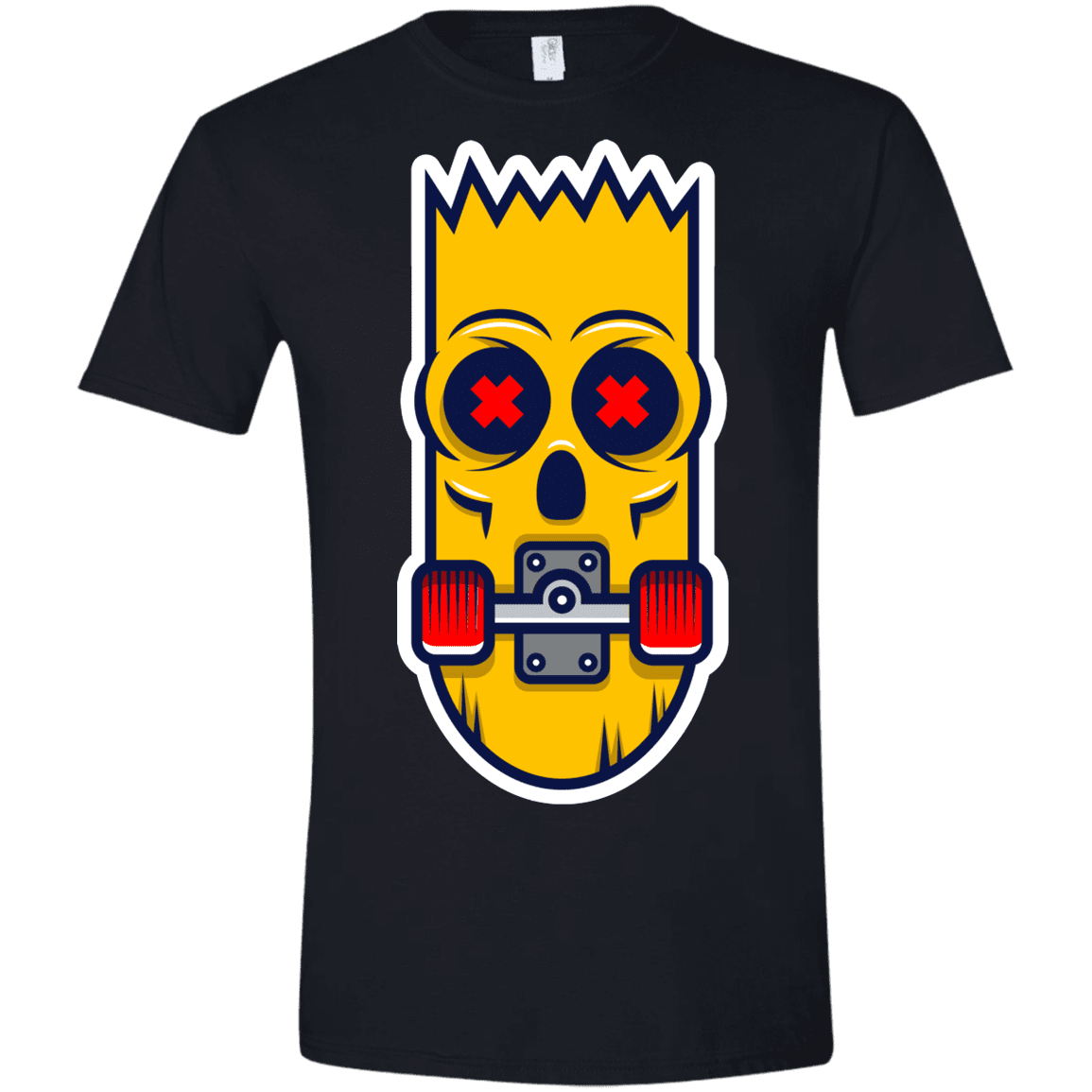 T-Shirts Black / X-Small Aw Man Men's Semi-Fitted Softstyle