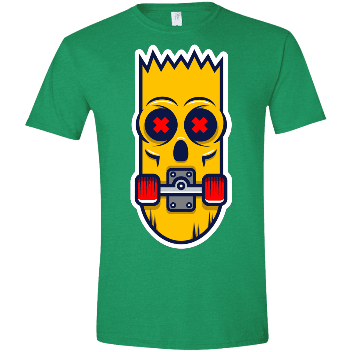 T-Shirts Heather Irish Green / S Aw Man Men's Semi-Fitted Softstyle