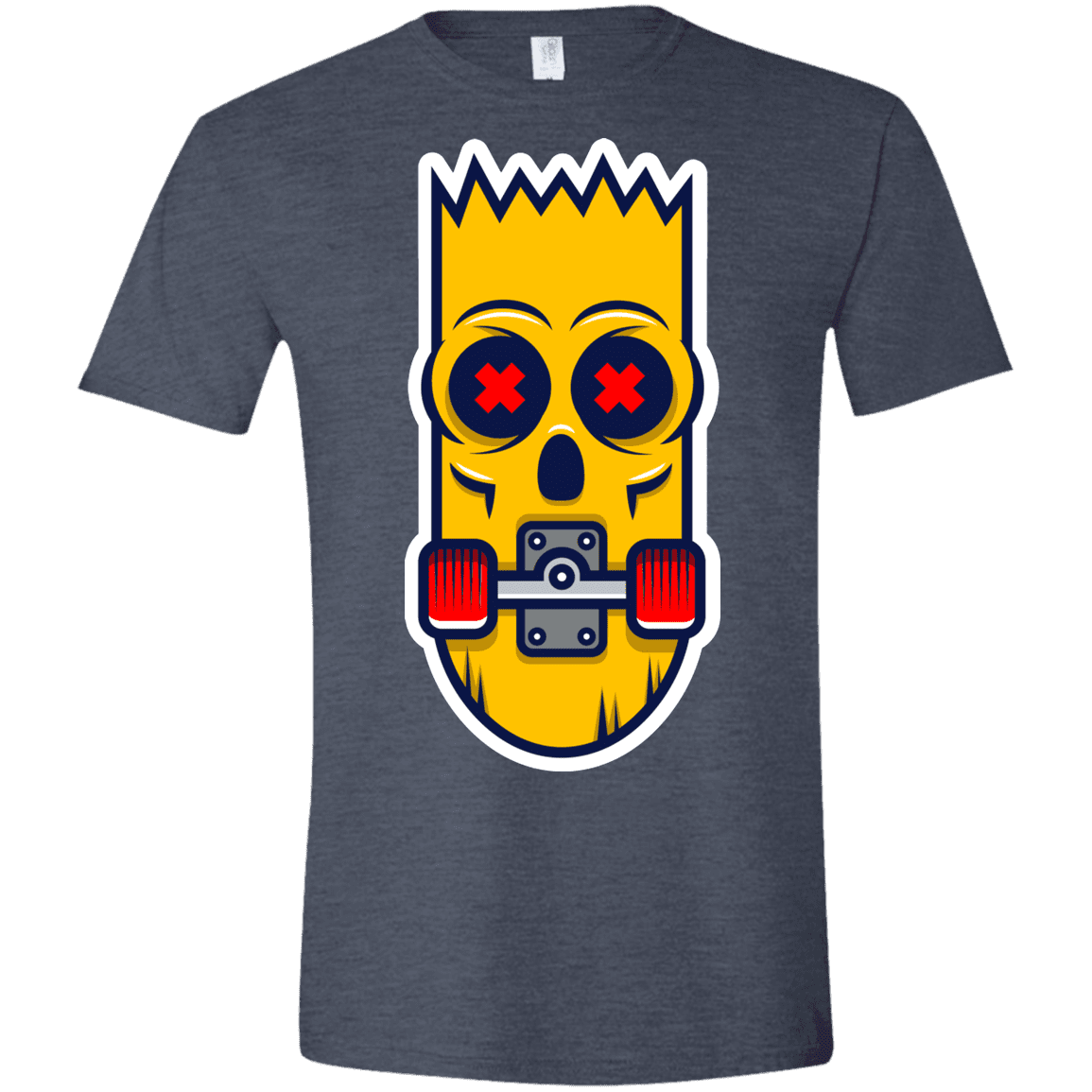 T-Shirts Heather Navy / S Aw Man Men's Semi-Fitted Softstyle