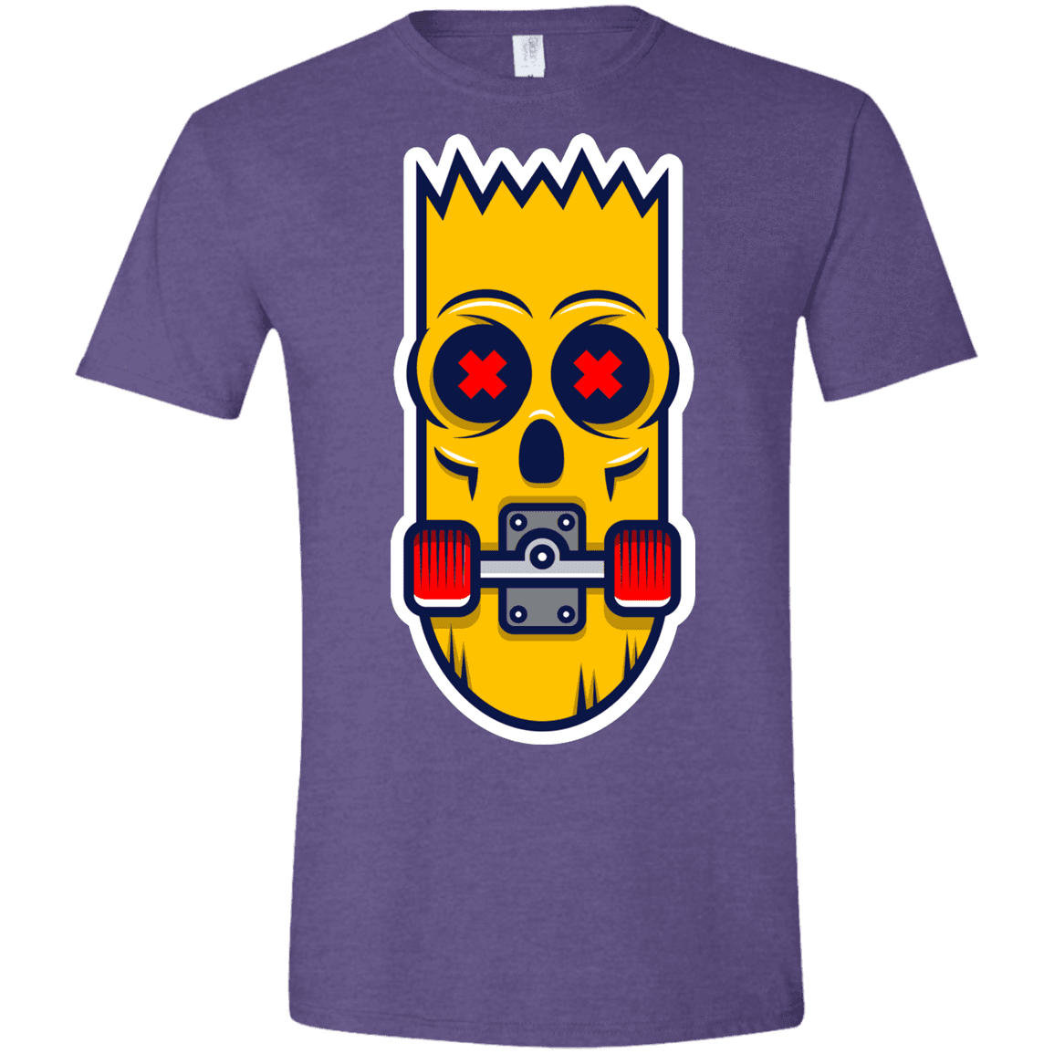 T-Shirts Heather Purple / S Aw Man Men's Semi-Fitted Softstyle