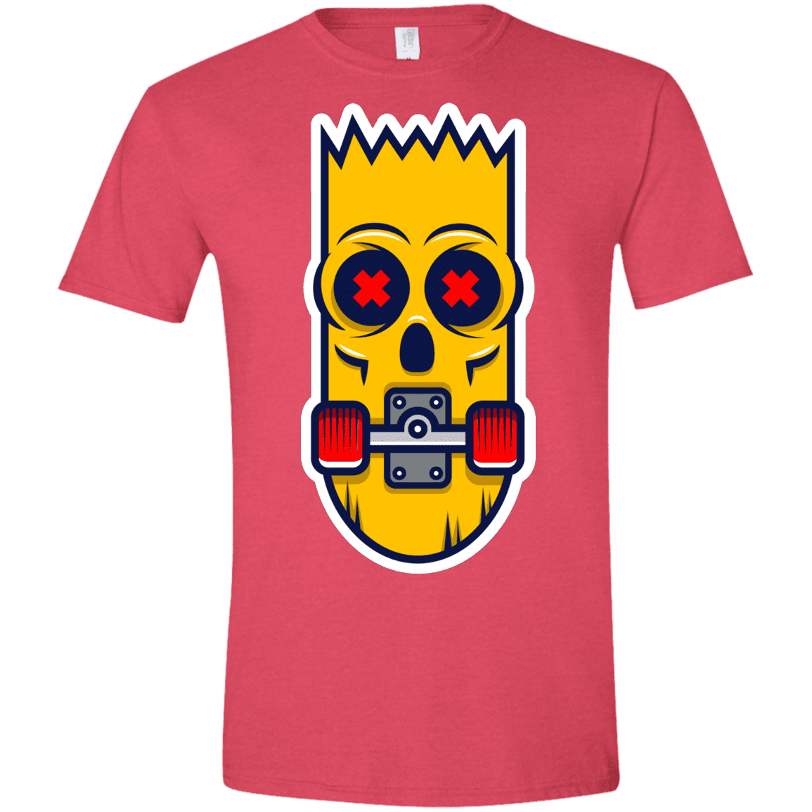 T-Shirts Heather Red / S Aw Man Men's Semi-Fitted Softstyle