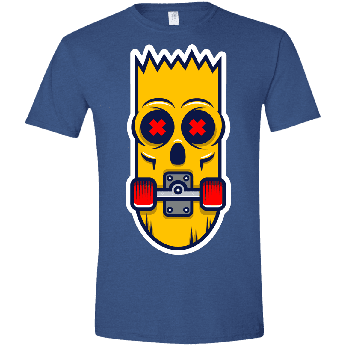 T-Shirts Heather Royal / X-Small Aw Man Men's Semi-Fitted Softstyle