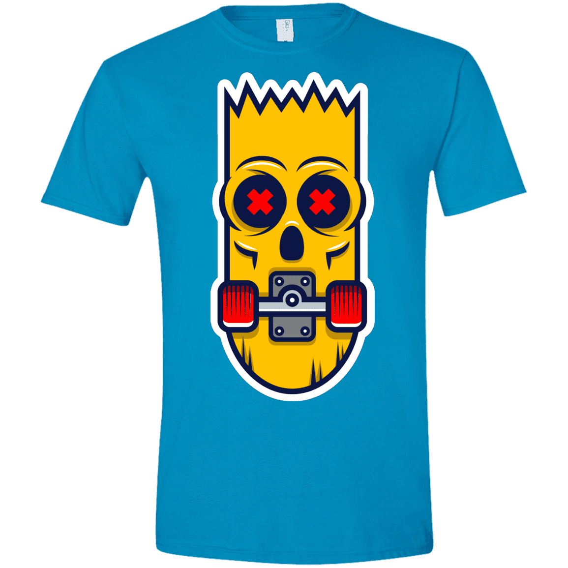 T-Shirts Sapphire / S Aw Man Men's Semi-Fitted Softstyle