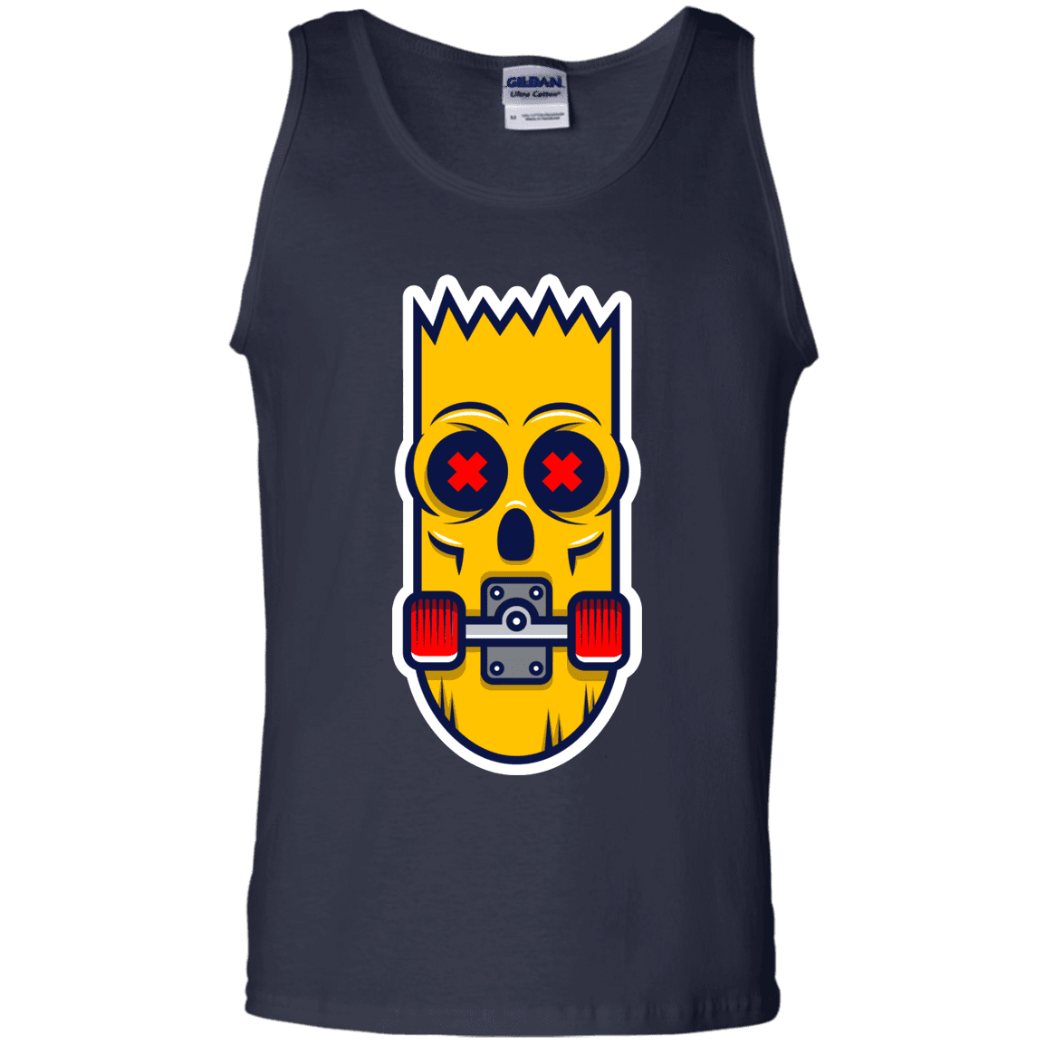 T-Shirts Navy / S Aw Man Men's Tank Top