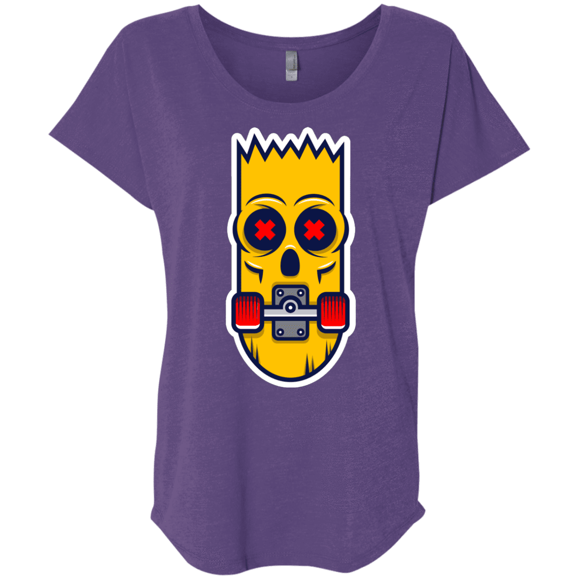 T-Shirts Purple Rush / X-Small Aw Man Triblend Dolman Sleeve