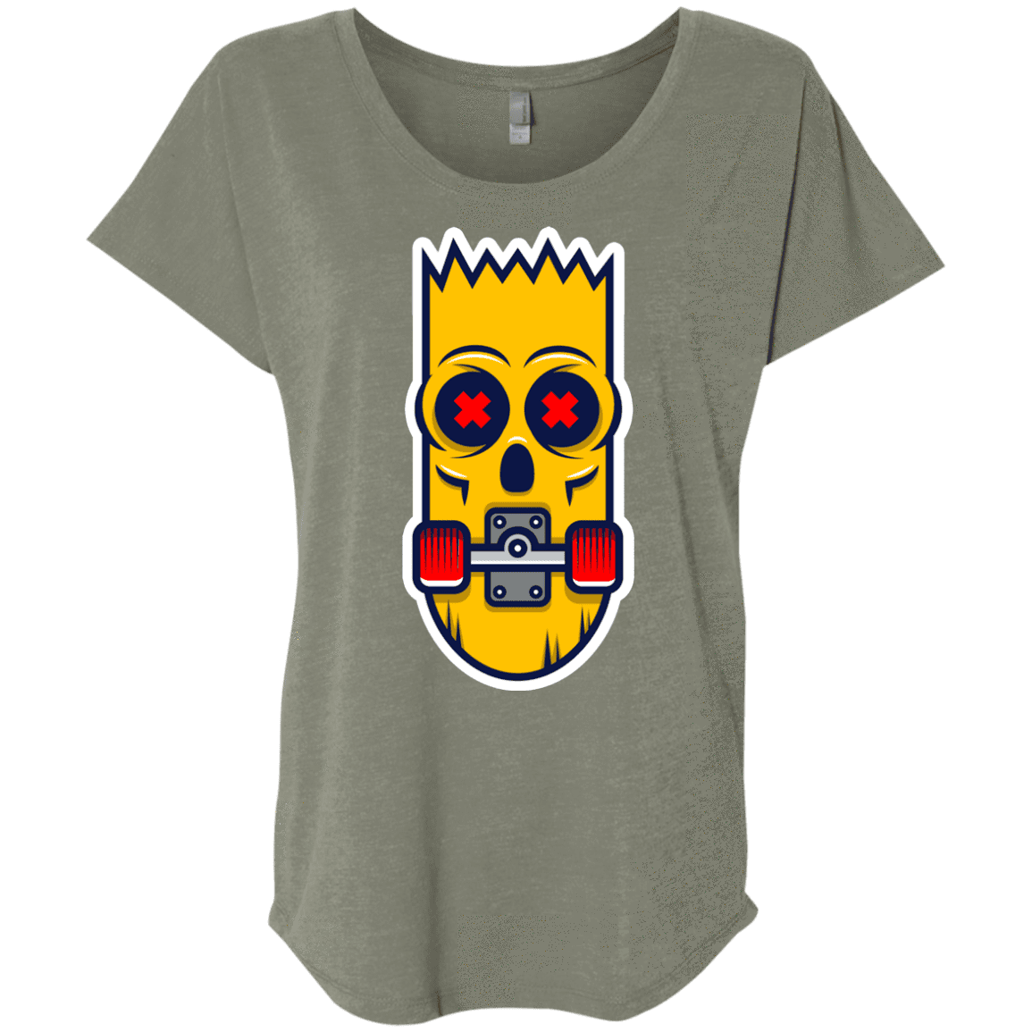 T-Shirts Venetian Grey / X-Small Aw Man Triblend Dolman Sleeve