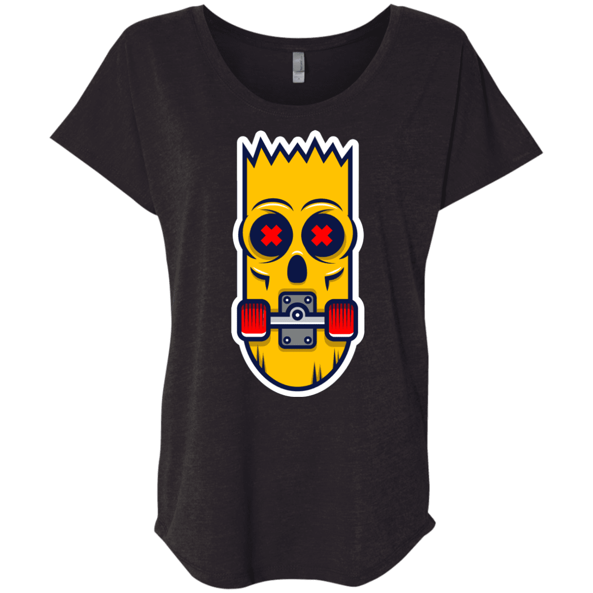 T-Shirts Vintage Black / X-Small Aw Man Triblend Dolman Sleeve