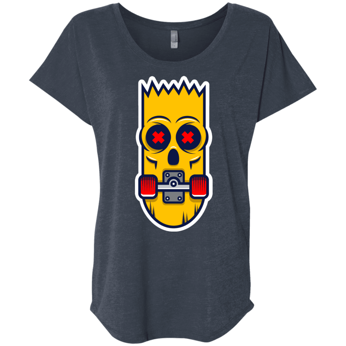 T-Shirts Vintage Navy / X-Small Aw Man Triblend Dolman Sleeve