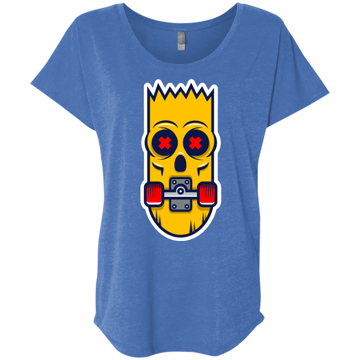 T-Shirts Vintage Royal / X-Small Aw Man Triblend Dolman Sleeve