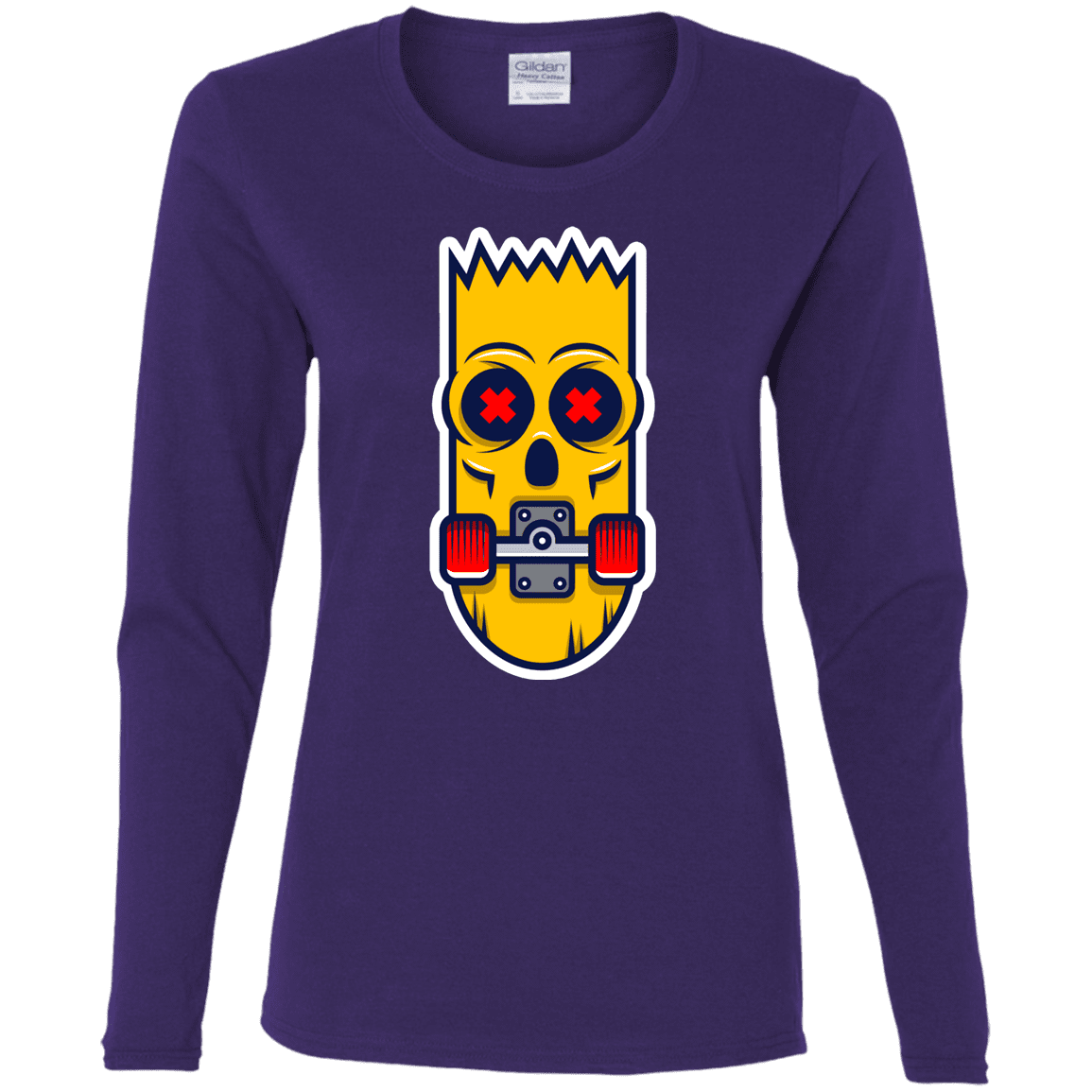T-Shirts Purple / S Aw Man Women's Long Sleeve T-Shirt
