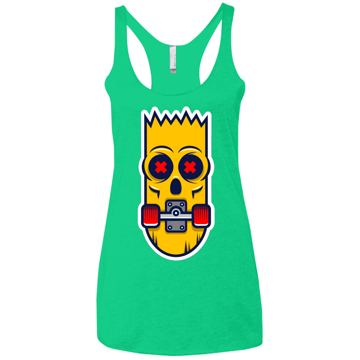 T-Shirts Envy / X-Small Aw Man Women's Triblend Racerback Tank