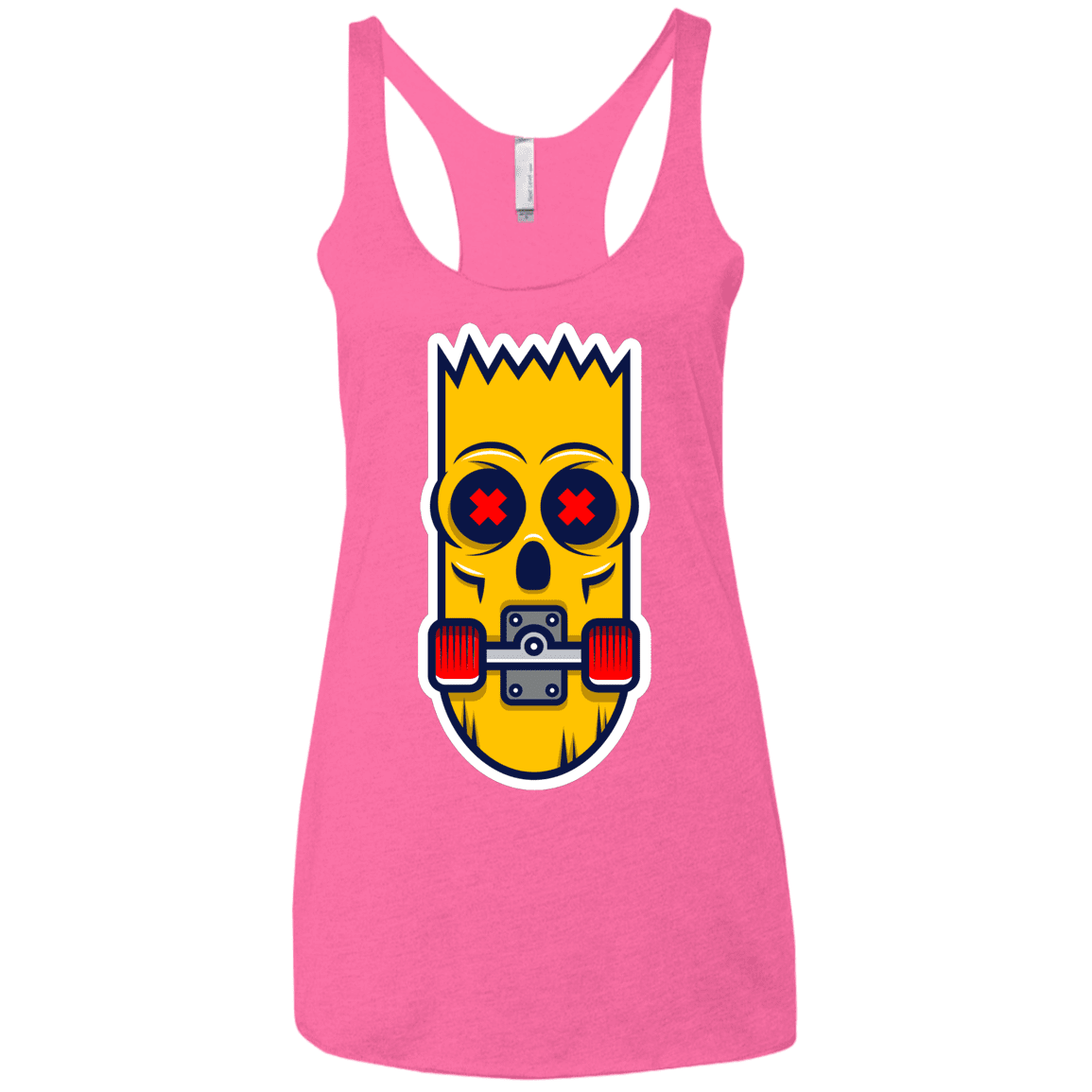 T-Shirts Vintage Pink / X-Small Aw Man Women's Triblend Racerback Tank