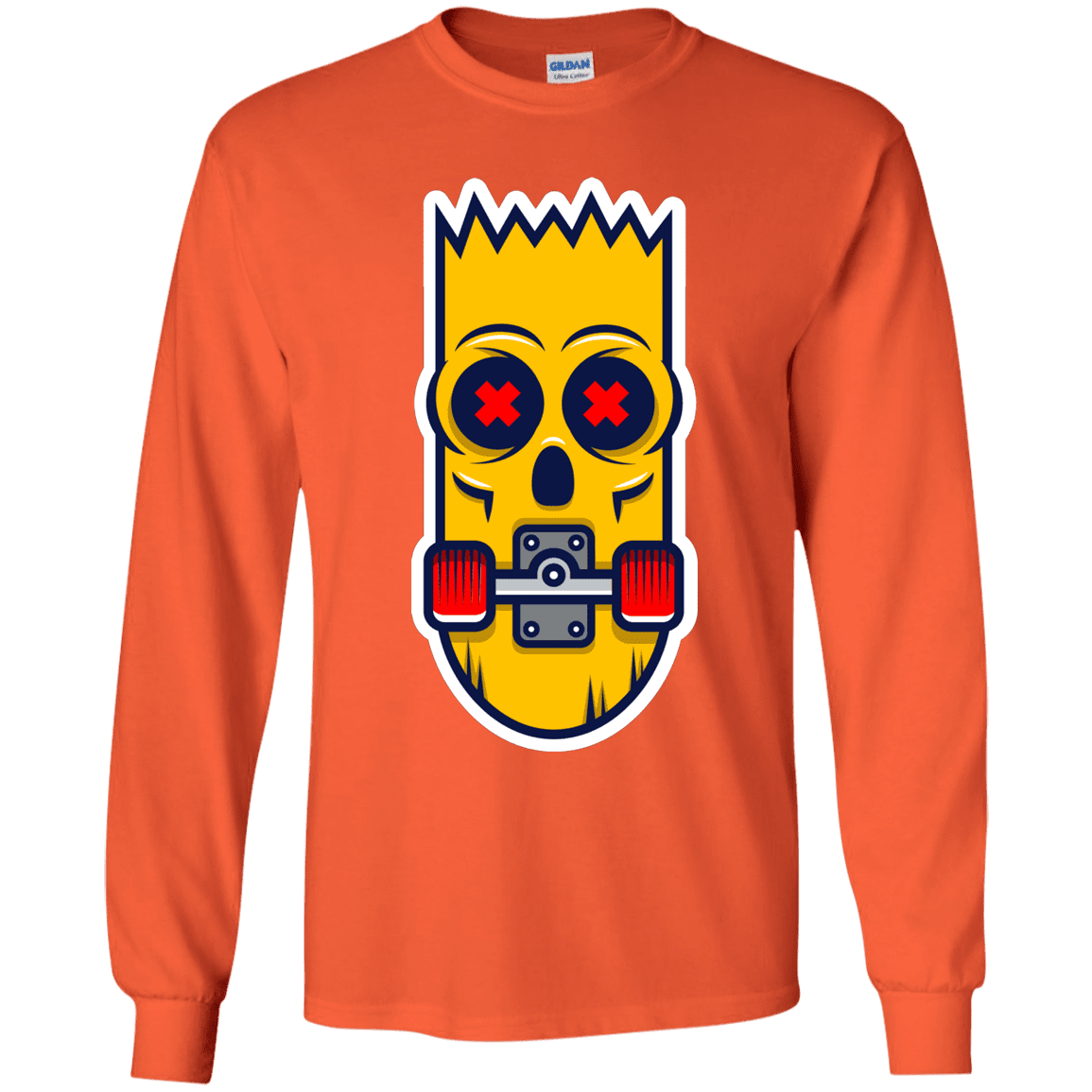 T-Shirts Orange / YS Aw Man Youth Long Sleeve T-Shirt