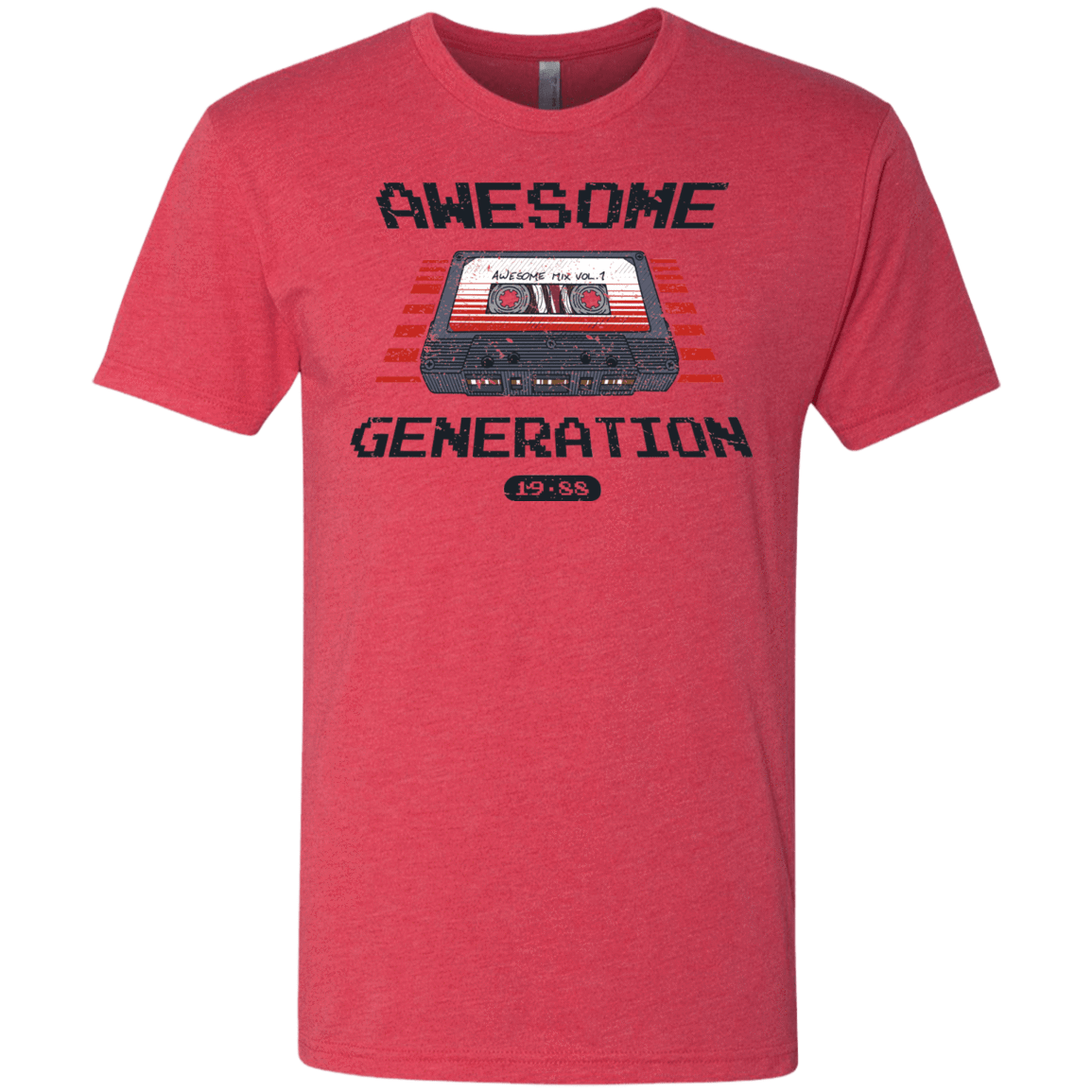 T-Shirts Vintage Red / Small Awesome Generation Men's Triblend T-Shirt
