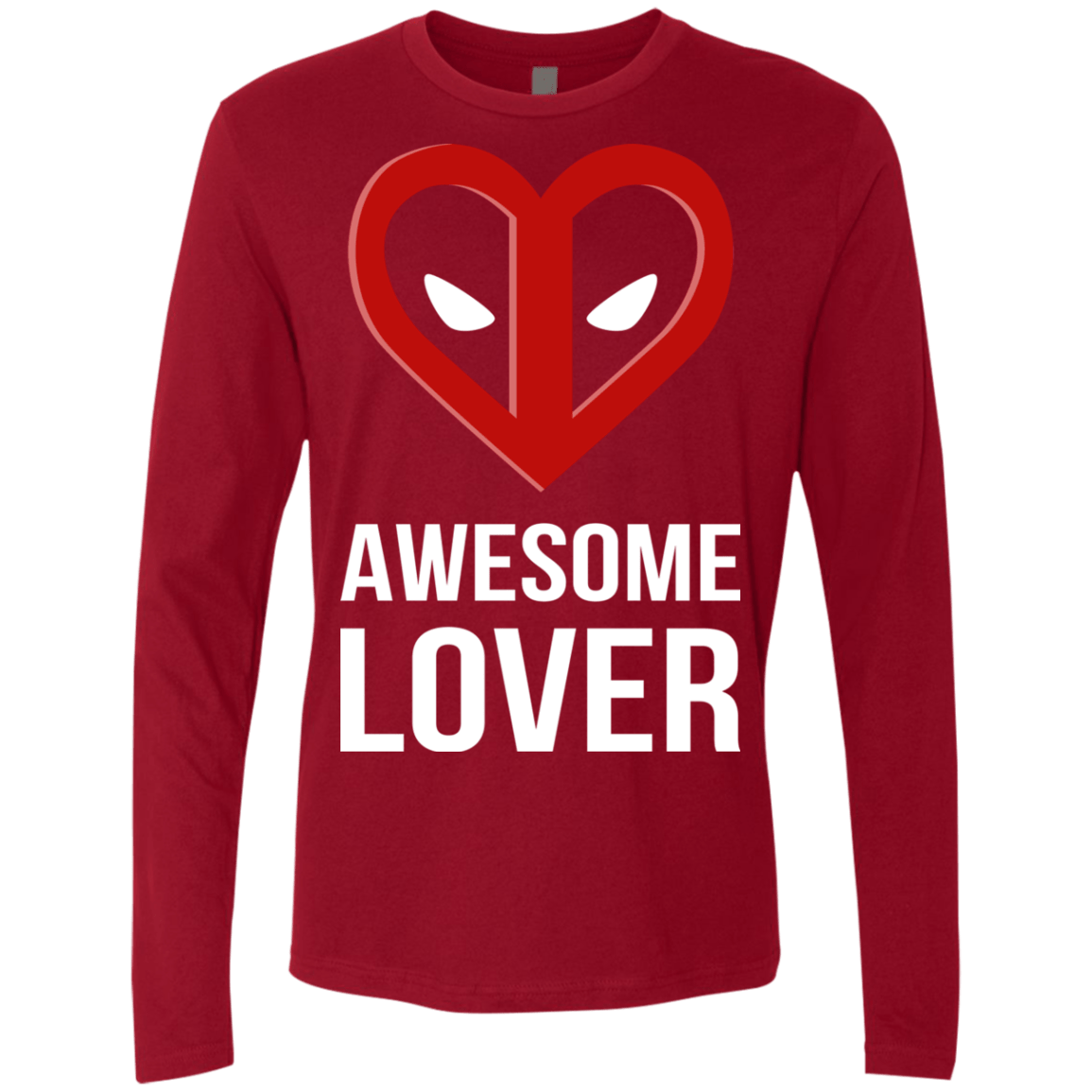 T-Shirts Cardinal / Small Awesome lover Men's Premium Long Sleeve