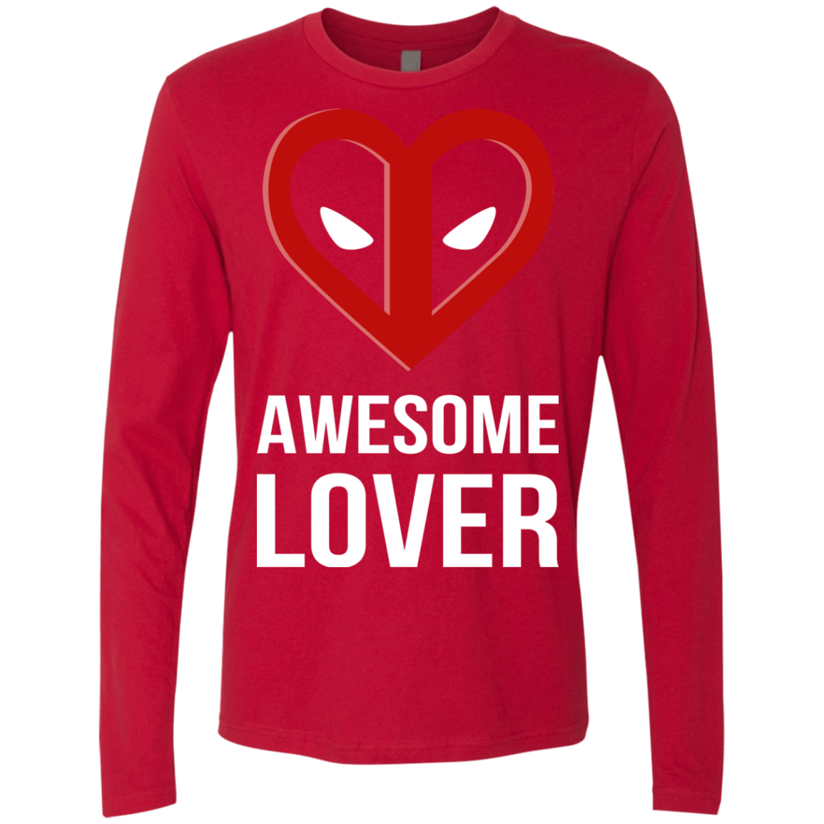T-Shirts Red / Small Awesome lover Men's Premium Long Sleeve