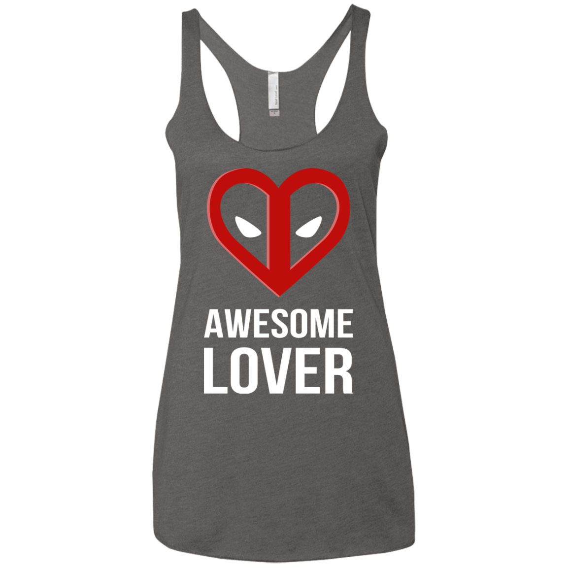 T-Shirts Premium Heather / X-Small Awesome lover Women's Triblend Racerback Tank