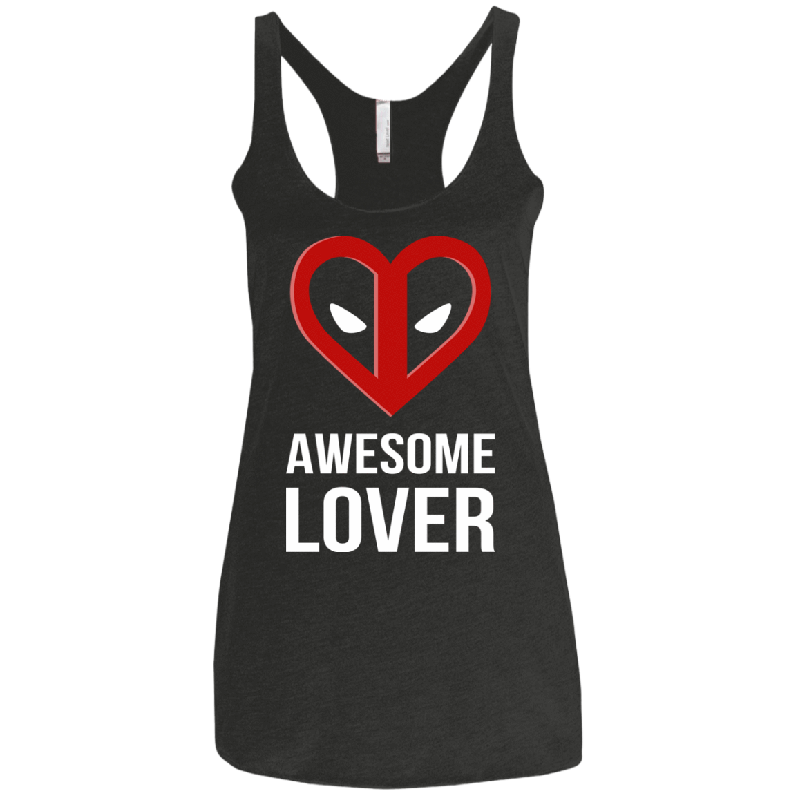 T-Shirts Vintage Black / X-Small Awesome lover Women's Triblend Racerback Tank