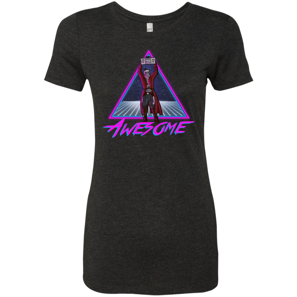 T-Shirts Vintage Black / S Awesome Women's Triblend T-Shirt