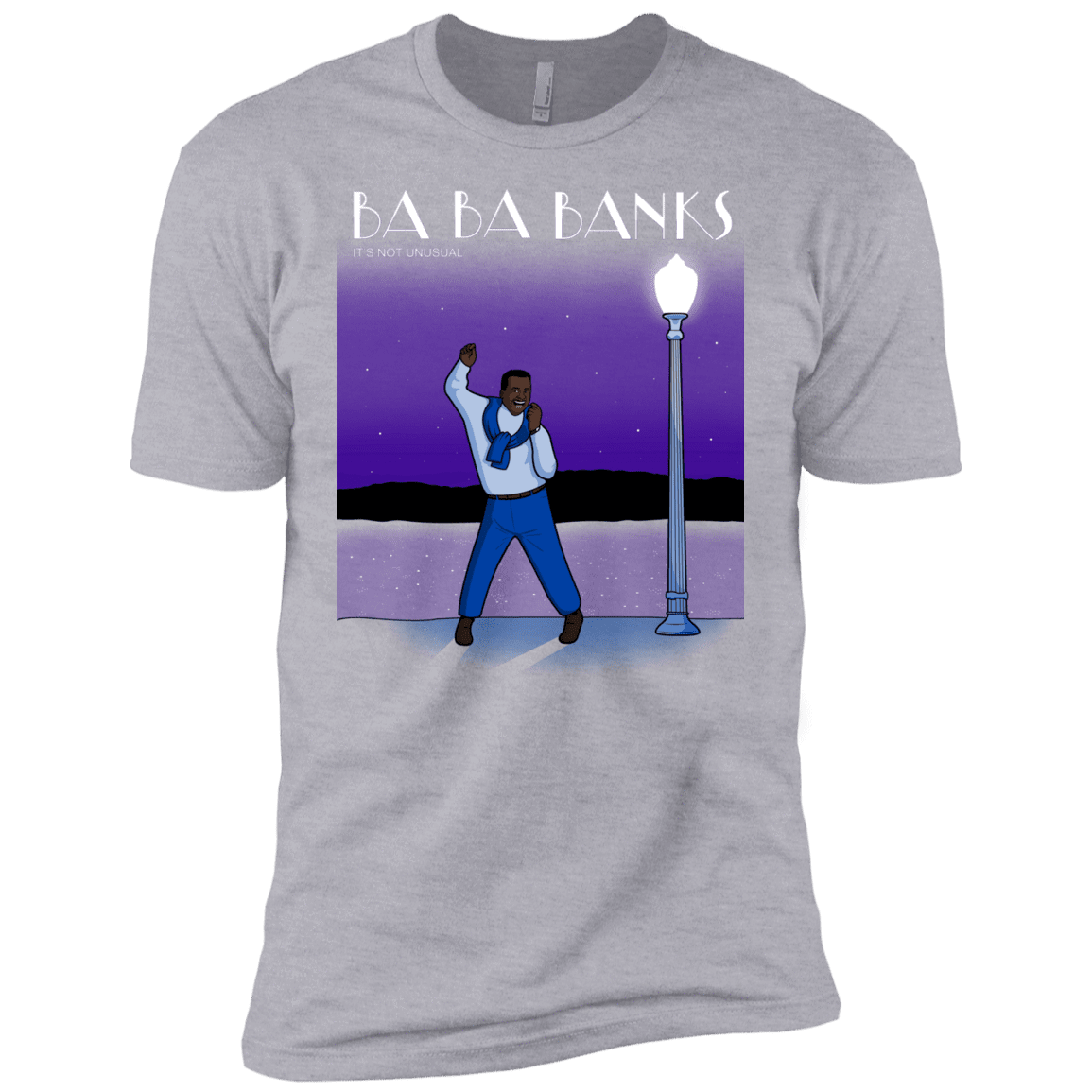 T-Shirts Heather Grey / YXS Ba Ba Banks Boys Premium T-Shirt