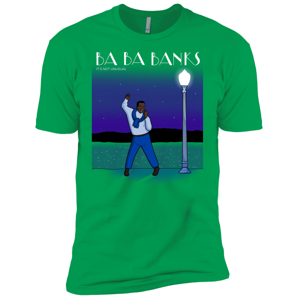 T-Shirts Kelly Green / YXS Ba Ba Banks Boys Premium T-Shirt