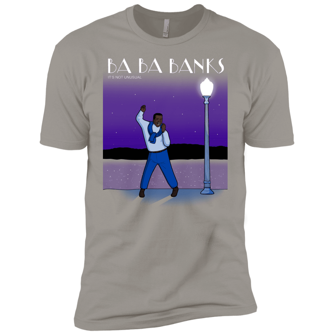 T-Shirts Light Grey / YXS Ba Ba Banks Boys Premium T-Shirt