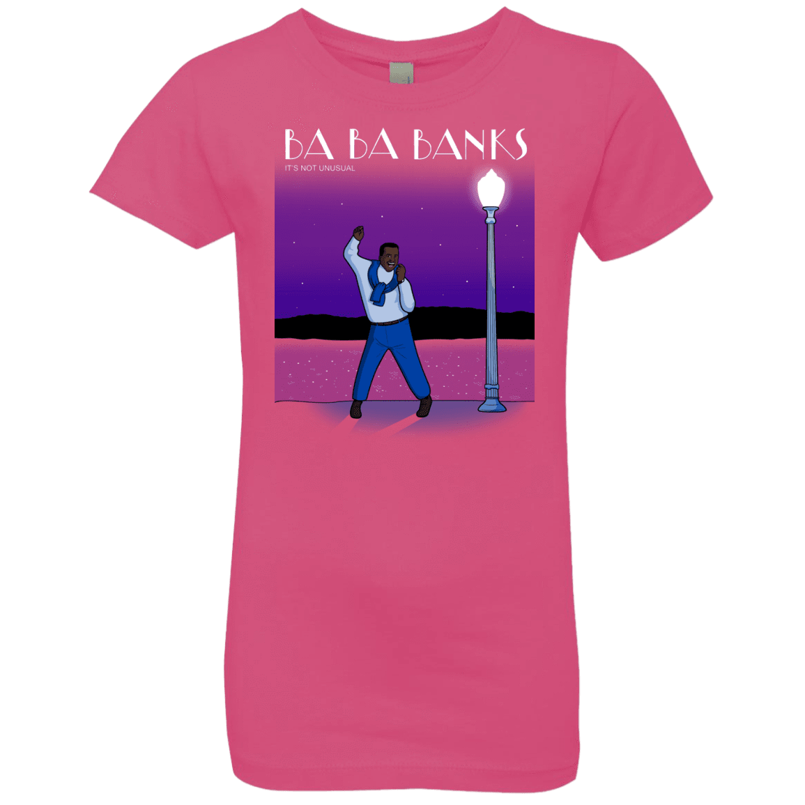 T-Shirts Hot Pink / YXS Ba Ba Banks Girls Premium T-Shirt