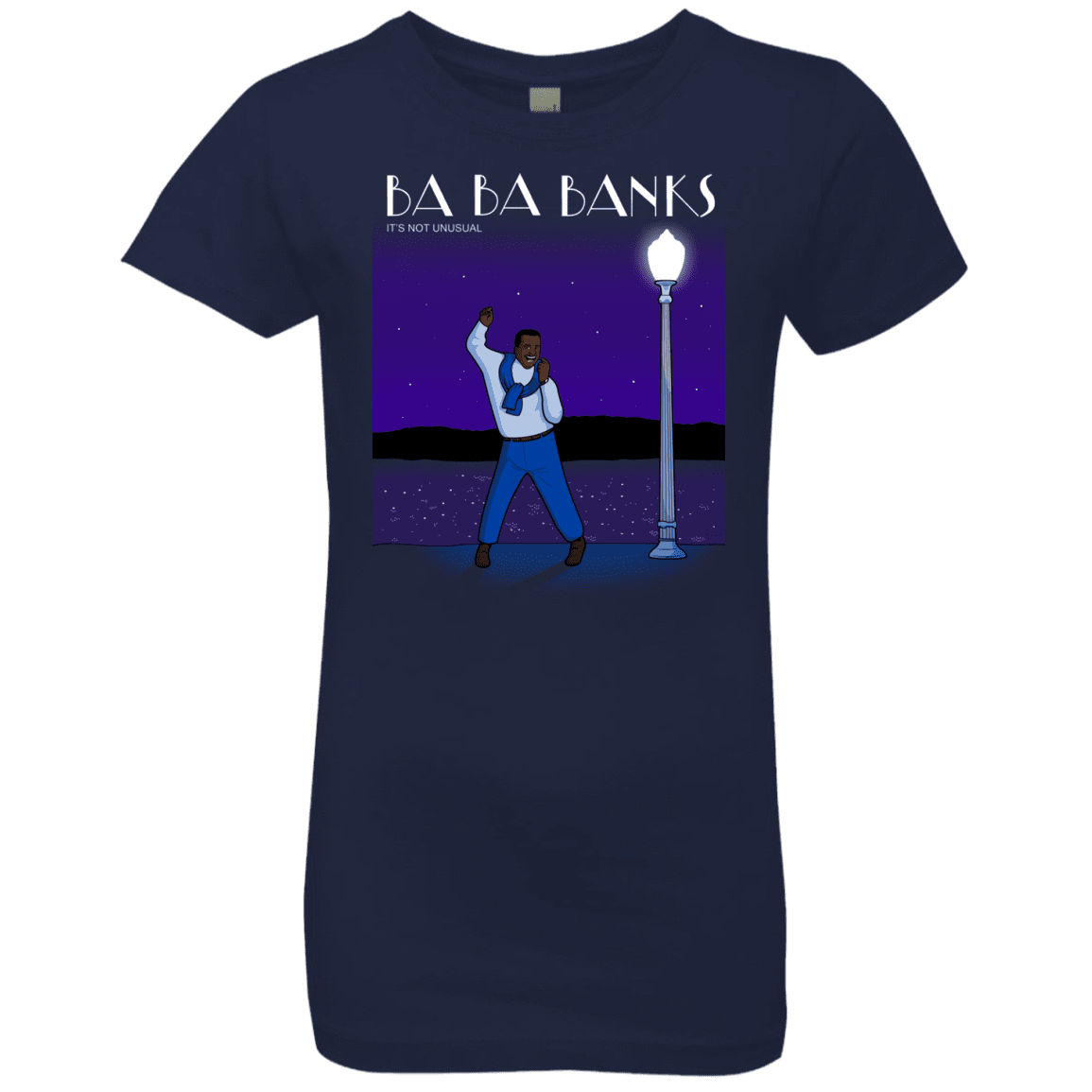 T-Shirts Midnight Navy / YXS Ba Ba Banks Girls Premium T-Shirt