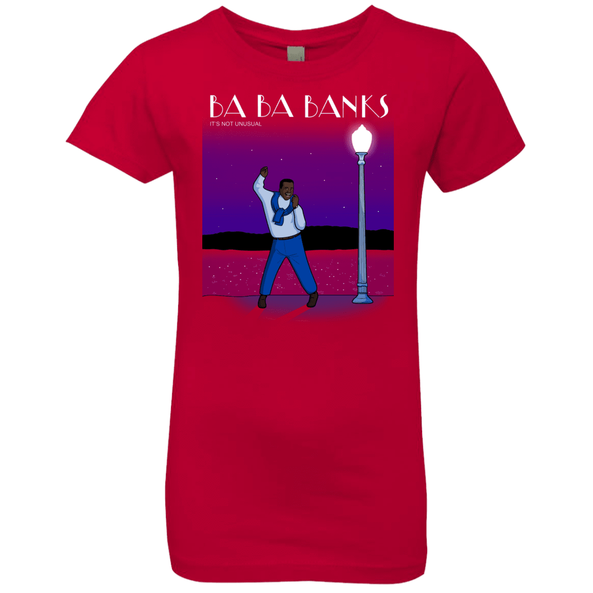 T-Shirts Red / YXS Ba Ba Banks Girls Premium T-Shirt