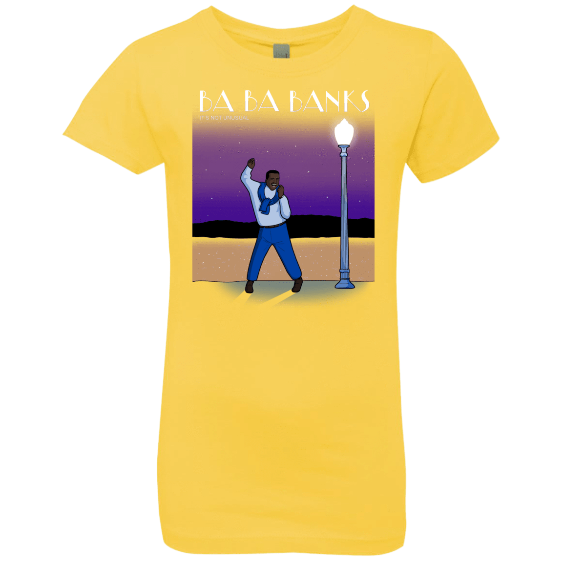 T-Shirts Vibrant Yellow / YXS Ba Ba Banks Girls Premium T-Shirt