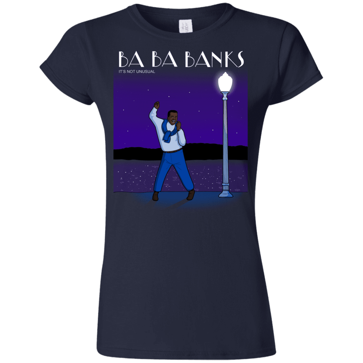 T-Shirts Navy / S Ba Ba Banks Junior Slimmer-Fit T-Shirt