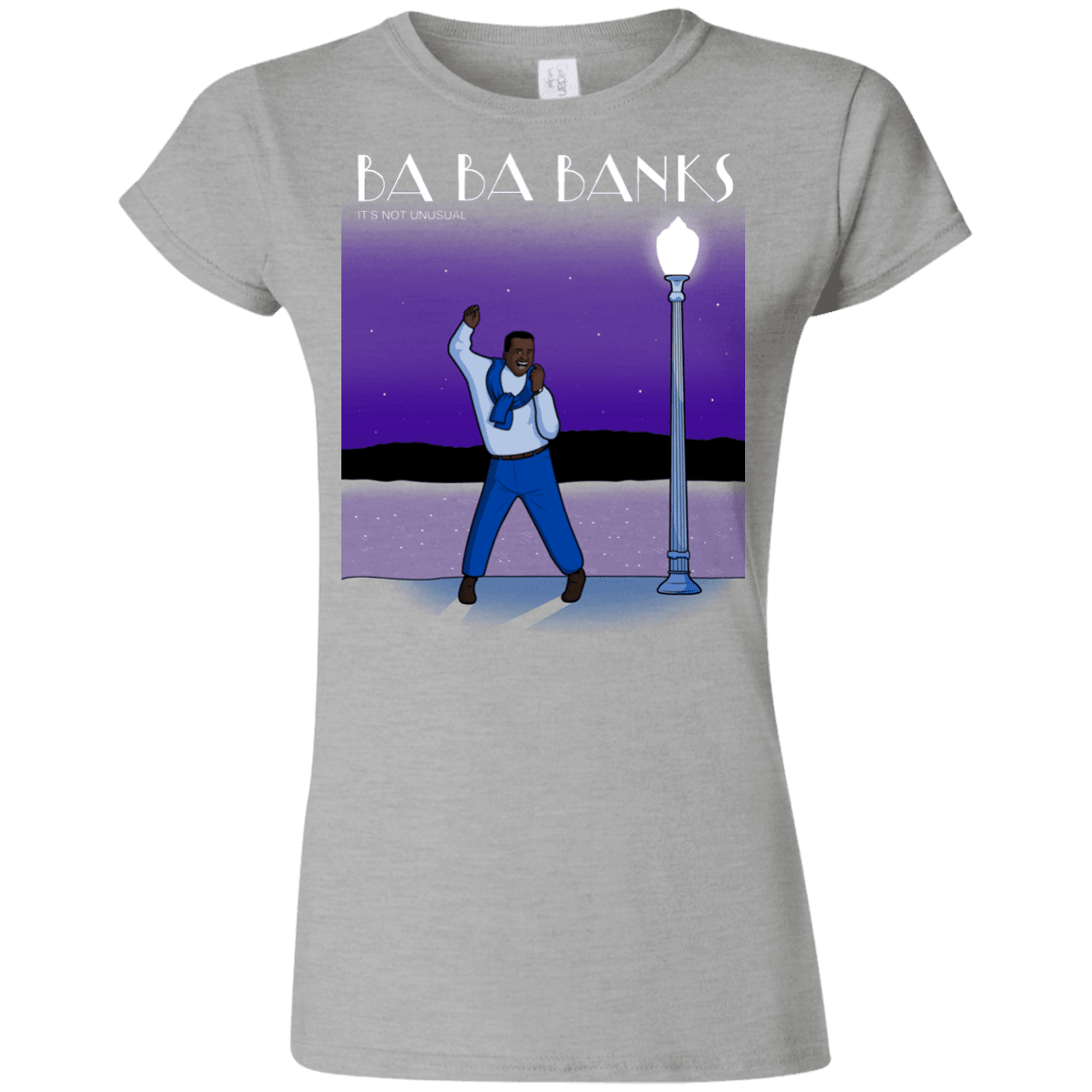 T-Shirts Sport Grey / S Ba Ba Banks Junior Slimmer-Fit T-Shirt