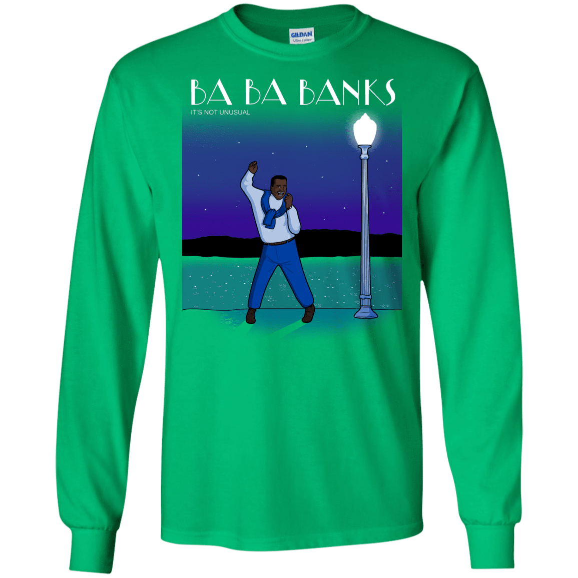 T-Shirts Irish Green / S Ba Ba Banks Men's Long Sleeve T-Shirt