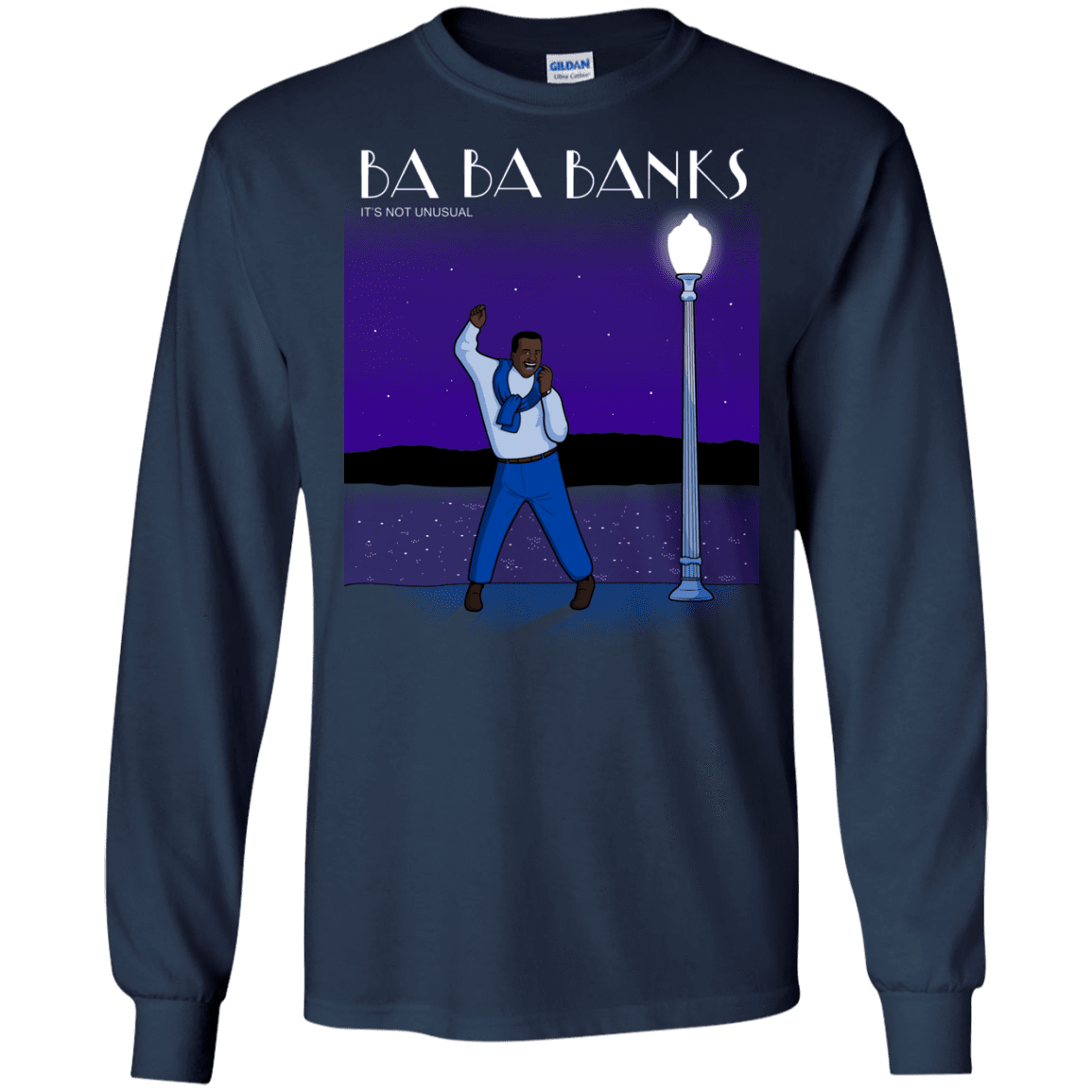 T-Shirts Navy / S Ba Ba Banks Men's Long Sleeve T-Shirt