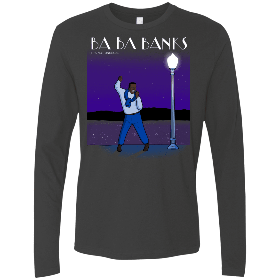 T-Shirts Heavy Metal / S Ba Ba Banks Men's Premium Long Sleeve