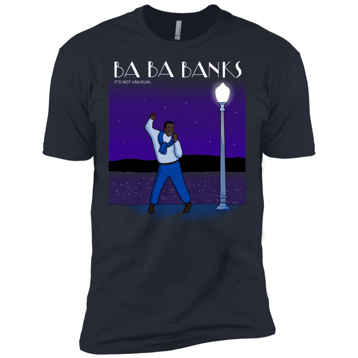 T-Shirts Indigo / X-Small Ba Ba Banks Men's Premium T-Shirt