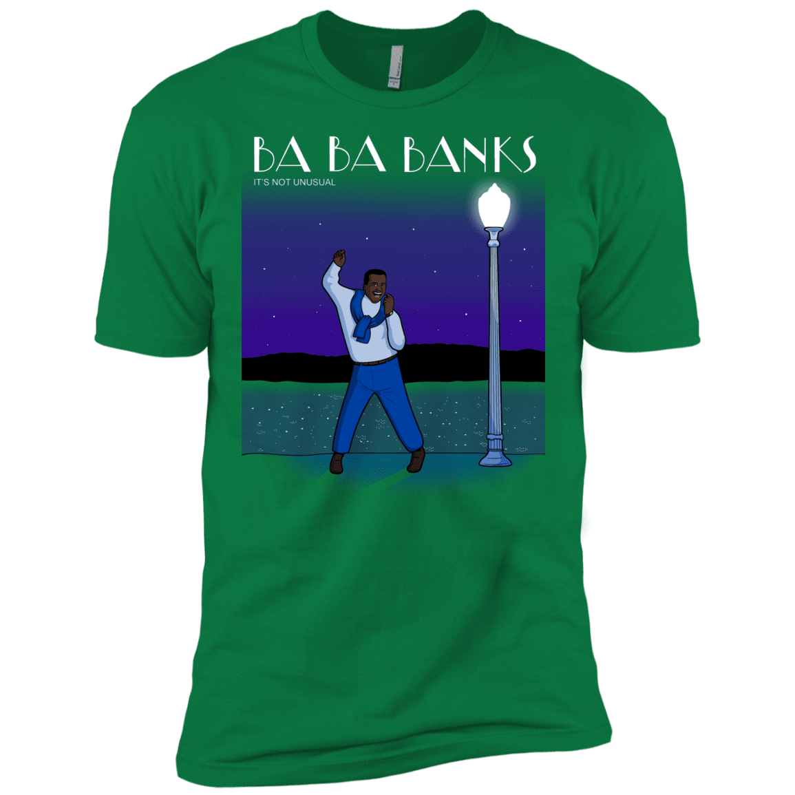 T-Shirts Kelly Green / X-Small Ba Ba Banks Men's Premium T-Shirt