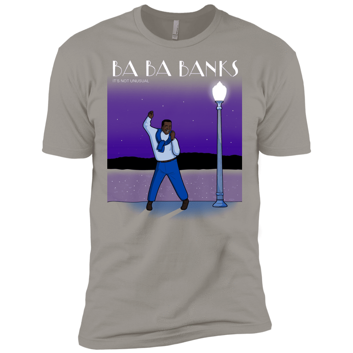 T-Shirts Light Grey / X-Small Ba Ba Banks Men's Premium T-Shirt