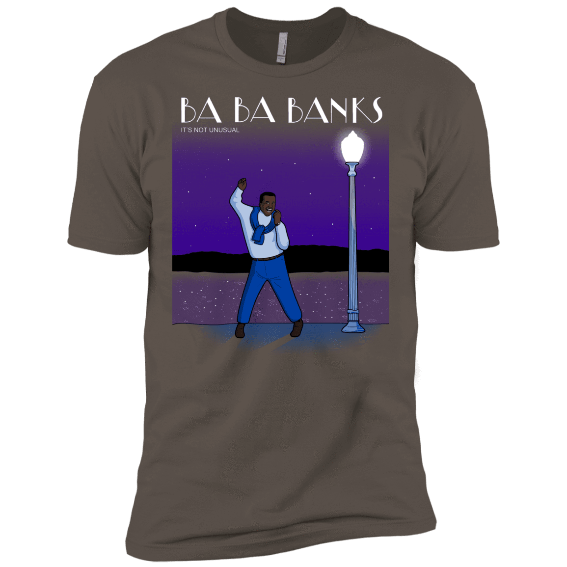 T-Shirts Warm Grey / X-Small Ba Ba Banks Men's Premium T-Shirt