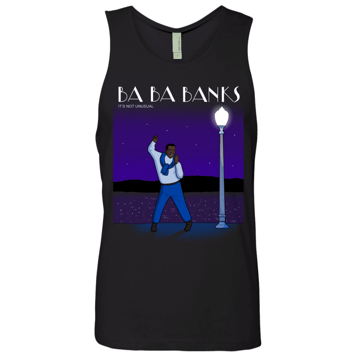 T-Shirts Black / S Ba Ba Banks Men's Premium Tank Top