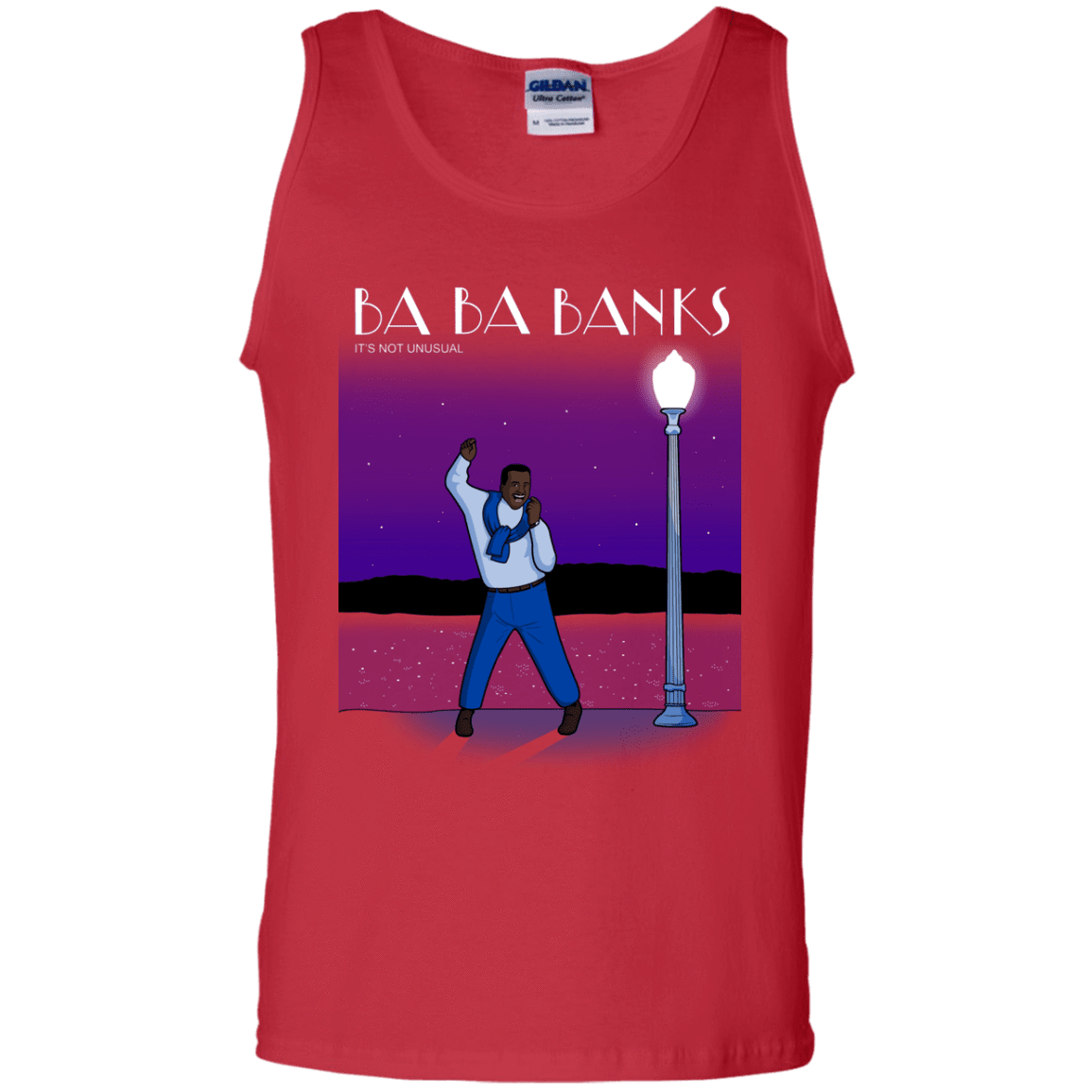 T-Shirts Red / S Ba Ba Banks Men's Tank Top
