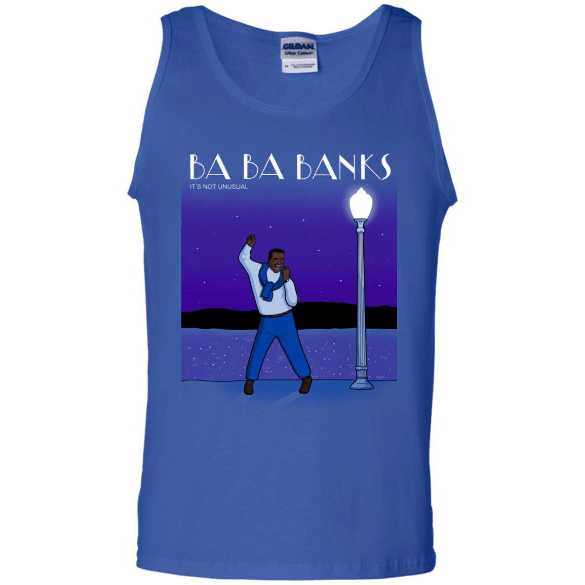 T-Shirts Royal / S Ba Ba Banks Men's Tank Top
