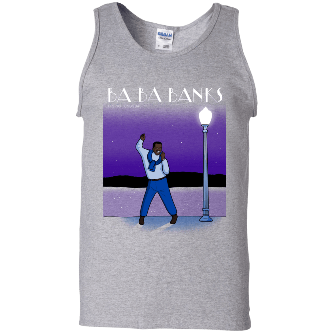 T-Shirts Sport Grey / S Ba Ba Banks Men's Tank Top
